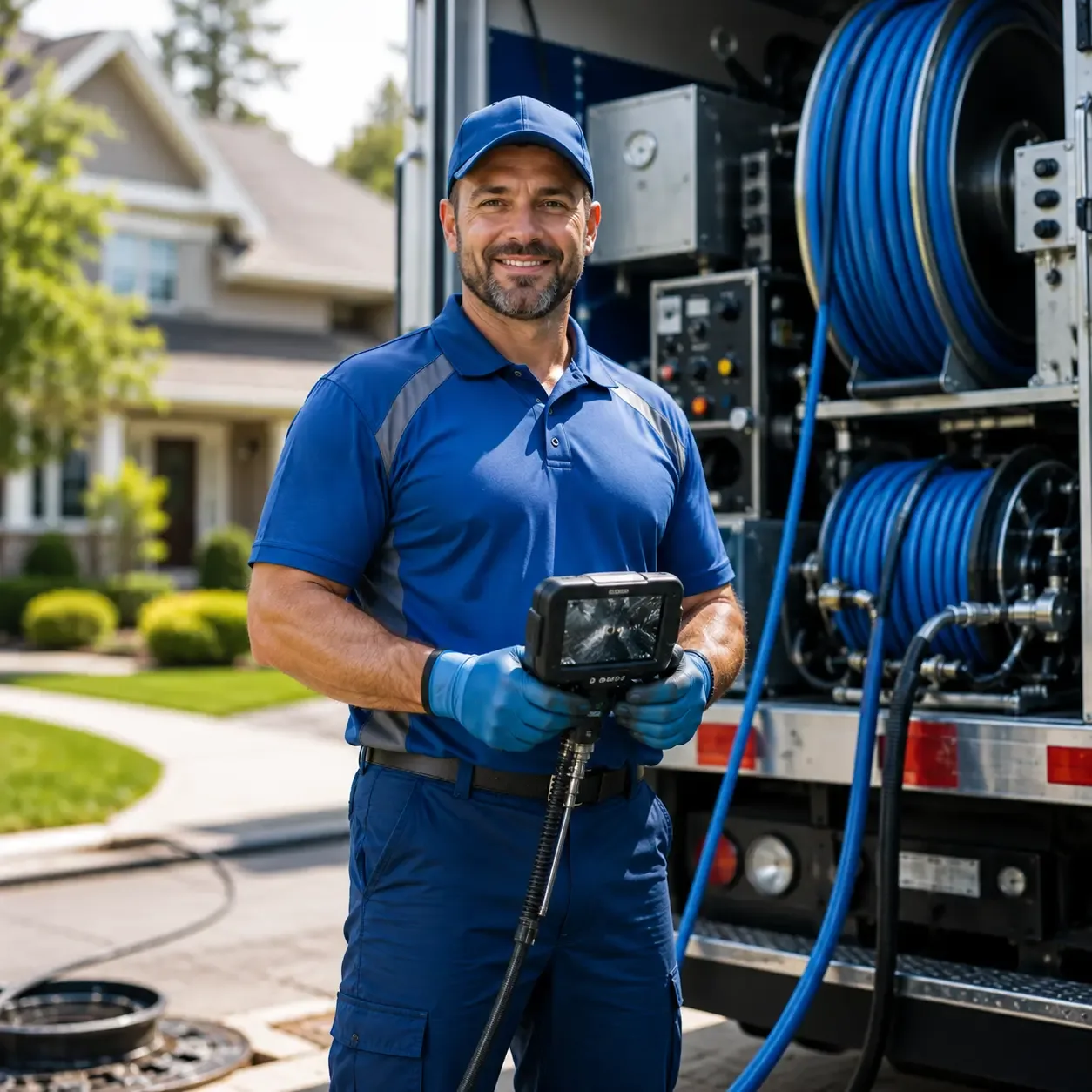 Local outdoor drain cleaning specialists in Traverse City, MI